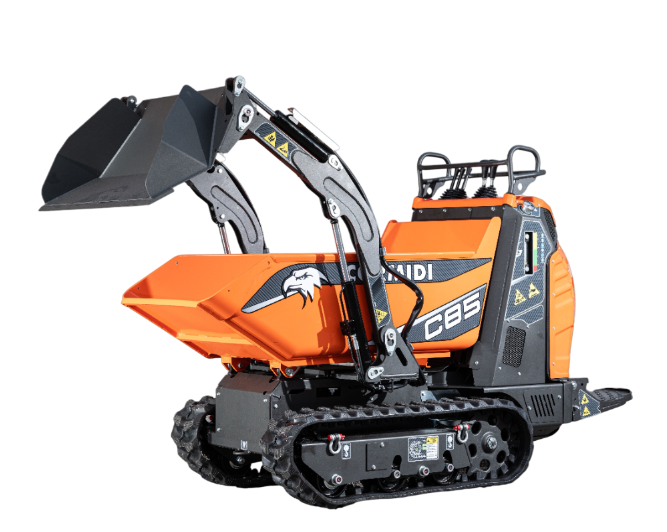 Cormidi C85E - Dumper cingolato 800 kg | Made in Italy - 4