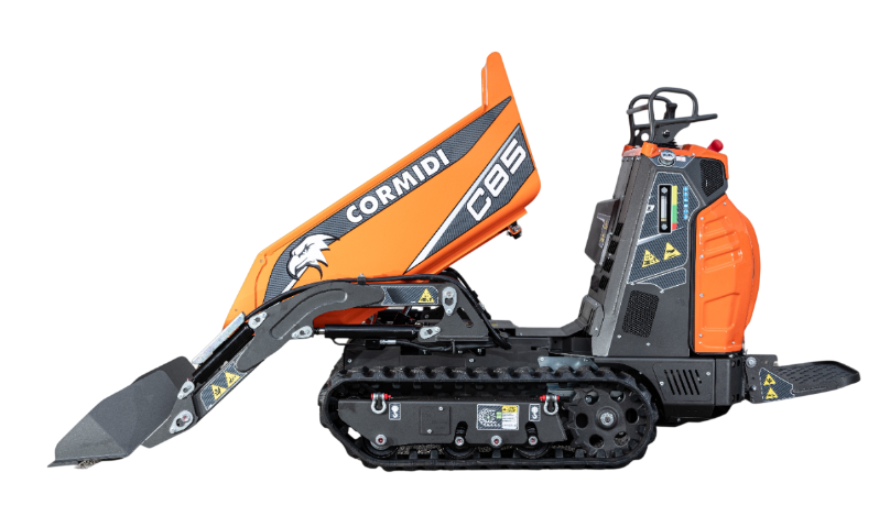 Cormidi C85E - Dumper cingolato 800 kg | Made in Italy - 6