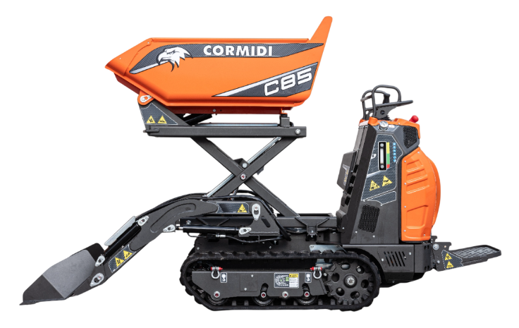 Cormidi C85E - Dumper cingolato 800 kg | Made in Italy - 7