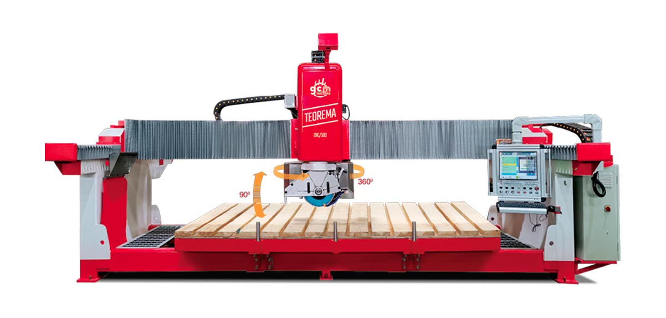 Fresa a ponte - CNC 5 ASSI - GCM Industrie