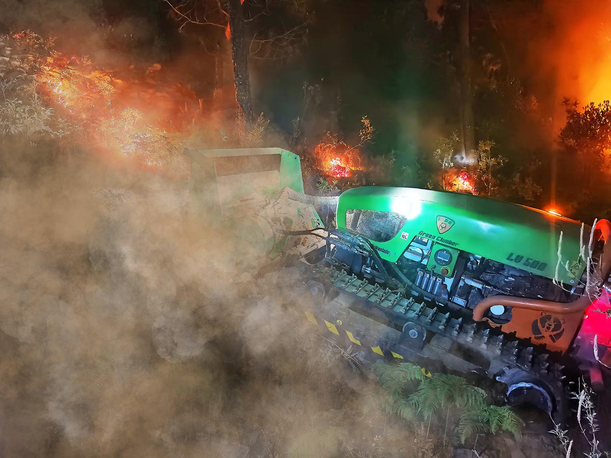 LV 500 PRO: Trincia Forestale Radiocomandato e Cingolato | M